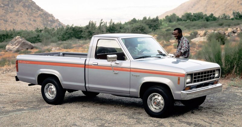 When trucks were trucks. (Image: Ford)